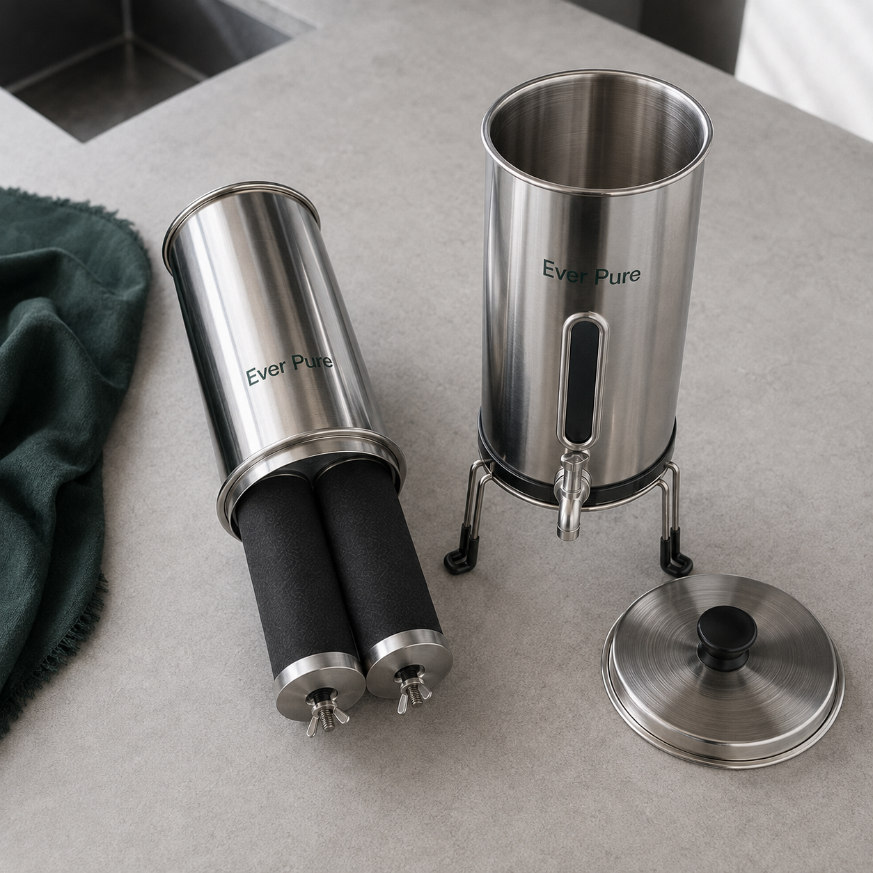 Gravity Flow Water Purifier