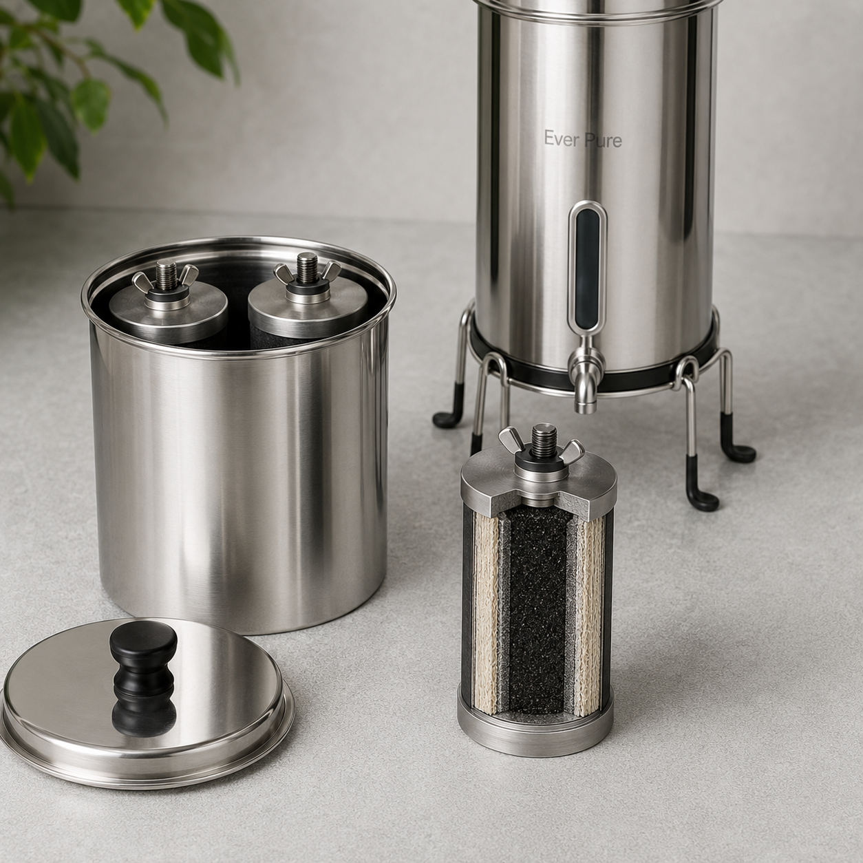 Gravity Flow Water Purifier